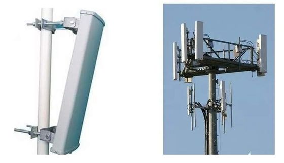 High gain outdoors sector panel 4 port antenna for wifi GPS radio communication