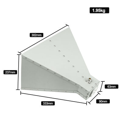 Wide band 100-1000mhz 100Wdirectional  Waterproof outdoor Horn antenna for signal base station