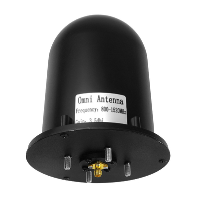 3.5dbi Método de montaje de vehículo impermeable de la antena de fibra de vidrio omni polaridad circular