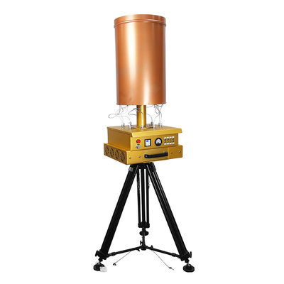 Baja altitud 2km 2.4g 5.2g sistema de interferencia y defensa omnidireccional de drones fijo