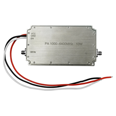 Módulo amplificador de potencia bidireccional de banda ancha de 10W 500-7300MHz 1000-6400MHz para sistema de inhibición anti-drones