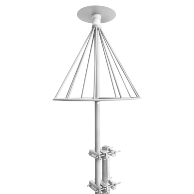 Vhf Uhf 100-6000mhz Antena de comunicación cónica de radio