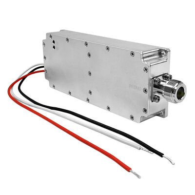 Casilla de aluminio de solución de GaN tipo N 50W 6.5GHz 7.5GHz módulo de interferencia de señal de drones