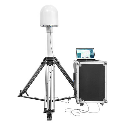 Detector de drones fijo y ajustable por software con bandas de 700-6300 MHz