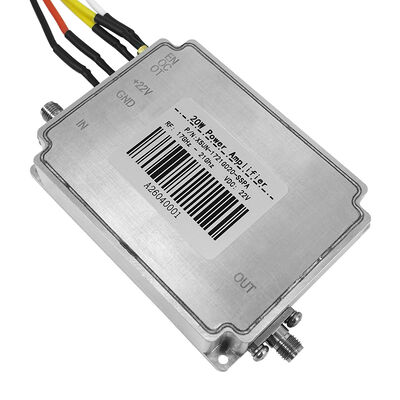 Módulo de amplificador de potencia RF PA de 20W 17GHz 21GHz personalizado para las industrias de radar y satélite.